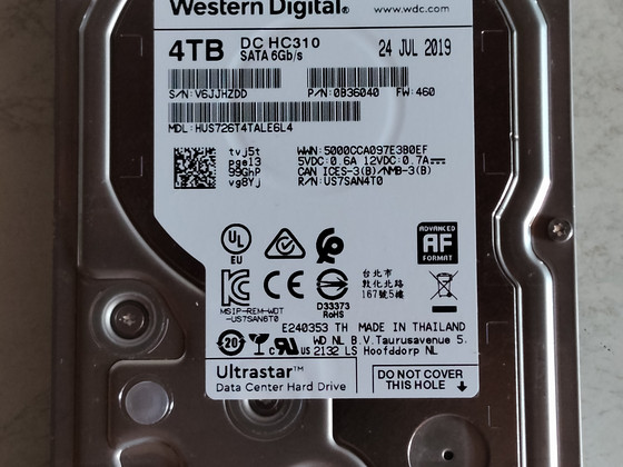 HDD WD 4TB