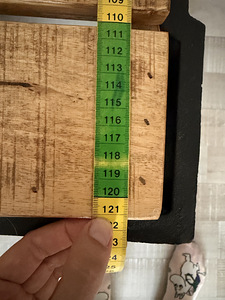 Müüa stiilne puidust ja metallist diivanilaud! (4 foto / 6)