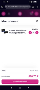 ASRock Intel Arc B580 Challenger 12GB OCuus (1 foto / 1)