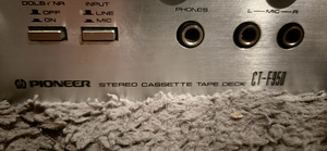 Hi-Fi Pioneer CT-F950 кассетная дека, требует обслуживания (7 фото из 8)