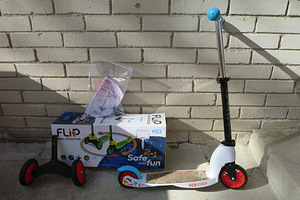 Tõukeratas Street Surfing Fizz Flip Mosaic, alates 90cm (1 foto / 7)