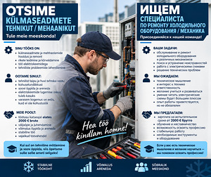 OTSIME KÜLMASEADMETE TEHNIKUT / MEHAANIKUT (1 foto / 1)