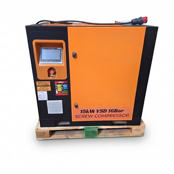 Kruvikompreassor 15kw max16 bar sagesmuunduriga