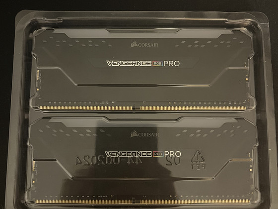 Corsair Vengeance RGB Pro 16GB 2x8GB DDR4 3600MHz CL18 – RGB
