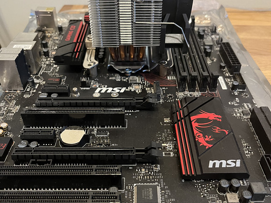 Intel i5-6500 + MSI B150M Gaming M3 + be quiet! Pure Rock
