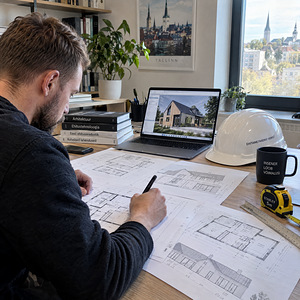 Abi Ehitusloa ja Kasutusloa taotlemisel, projekteerimine (1 foto / 3)