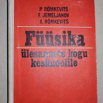 "Füüsika ülesannete kogu keskkoolile". 1974
