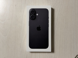 Apple iPhone 16 Black 128GB uus, kinnises pakendis (1 foto / 3)