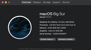 Apple MacBook Pro Retina 13" Mid 2014 / i5 / 8GB / 256GB SSD (5 foto / 5)