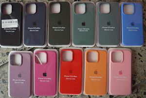 Защитные силиконовые чехлы на Apple iPhone/Защита на дисплей (3 фото из 10)