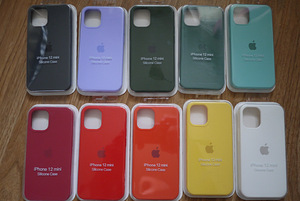 Защитные силиконовые чехлы на Apple iPhone/Защита на дисплей (6 фото из 10)