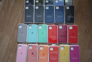 Защитные силиконовые чехлы на Apple iPhone/Защита на дисплей (7 фото из 10)