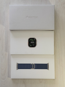 Apple Watch Ultra 3 Titanium 49mm GPS+Cel, аккумулятор 100%, (1 фото из 7)