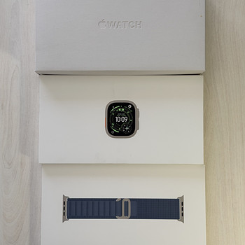 Apple Watch Ultra 3 Titanium 49mm GPS+Cel, аккумулятор 100%,