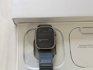 Apple Watch Ultra 3 Titanium 49mm GPS+Cel, аккумулятор 100%, (6 фото из 7)