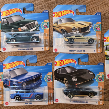 Hot Wheels 70 vs 90