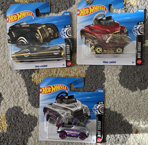 Hot Wheels Mainline Mix 1. 2€/tk (1 foto / 10)