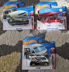Hot Wheels Mainline Mix 1. 2€/tk (5 foto / 10)