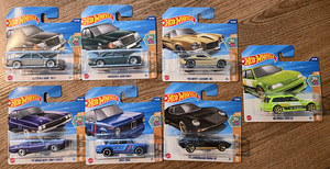 Hot Wheels Mainline Mix 1. 2€/tk (8 foto / 10)