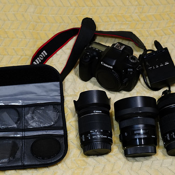 Комплект Canon EOS 80D + 3 объектива