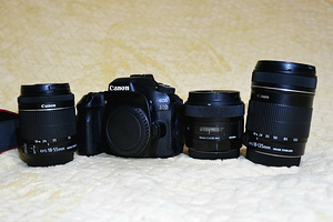 Canon EOS 80D komplekt + 3 objektiivi (5 foto / 9)