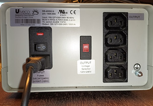 Медицинский изоляционный трансформатор Uveco / Welch Allyn 1000 VA, 120 (1 фото из 5)