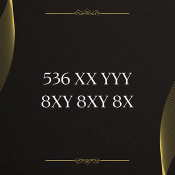 VIP numbers