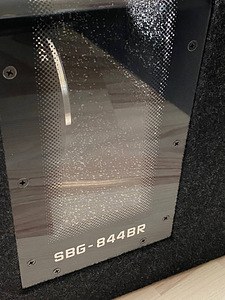 Alpine SBG-844BR — sinise valgustusega subwoofer (3 foto / 8)