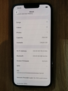 iPhone 13 pro 256 Гб, face ID ok! (9 фото из 10)