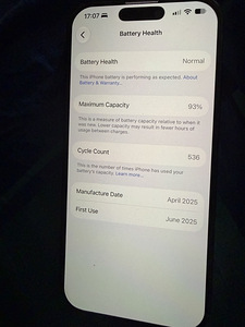 iPhone 16 Pro 256GB как новый (2 фото из 2)