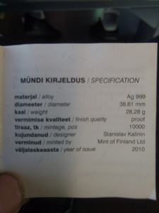Eesti 10 krooni 2010 – Vancouveri taliolümpia (1 foto / 3)