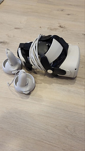 Meta Quest 2 VR Headset + Comfort Head Strap + 5m Link Cable (1 foto / 1)