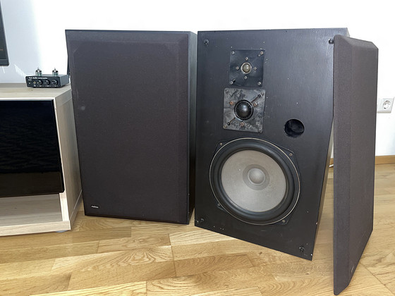 Revox BR 430 kõlarid koos Fosi Audio T20 lambivõimendiga