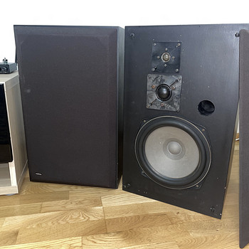 Revox BR 430 kõlarid koos Fosi Audio T20 lambivõimendiga