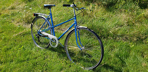 ROOTSI HOOLDATUD JALGRATAS "CRESCENT" MIXTE (2 foto / 3)