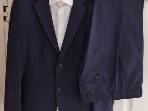 Turo Tailor meeste ülikond - tumesinine, Slim Fit .S:s