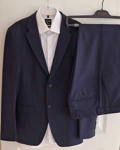 Мужской костюм Turo Tailor - темно-синий, Slim Fit .S:s (7 фото из 9)
