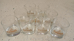 Viski klaasid, viskiklaas, Whiskey klaas, "Grants" 9 tükki (5 foto / 6)
