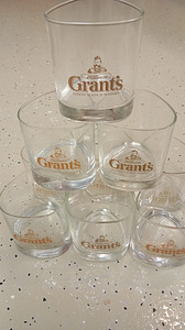 Viski klaasid, viskiklaas, Whiskey klaas, "Grants" 9 tükki (4 foto / 6)