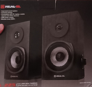 Продам акустику REAL-EL S-450 (2.0, 46 Вт). (1 фото из 2)