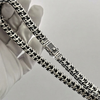 Серебряная цепь «Рамзес». 64 см. 121 грамм. Новая.