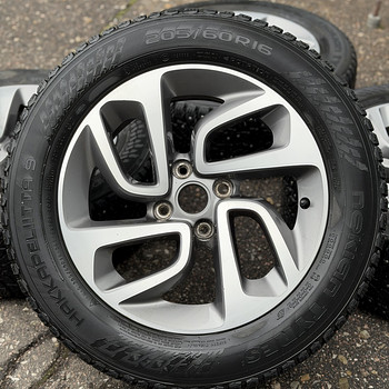 16" оригинальные диски Opel Crossland 4x108 + шипованные шины