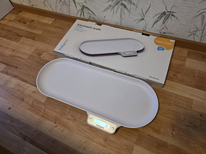 BabyOno электронные детские весы — до 30 кг, точность 2 г (1 фото из 3)