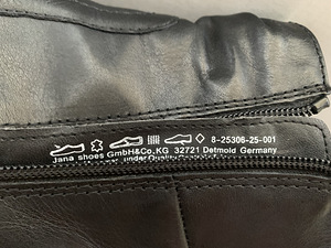 Mustad nahast k/s poolsaapad Jana s.37 (6 foto / 7)