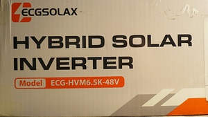 SOLAR HYBRID MPPT CONTROLLER INVERTER ECGSOLAX 6500 W (9 foto / 10)