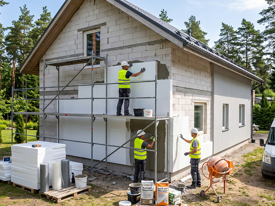 Otsitakse fassaaditöölisi eramule (110 m², Harjumaa)