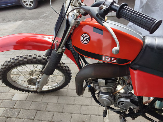 Кроссовый мотоцикл CZ-125CC