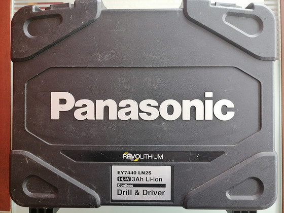 АККУМУЛЯТОРНАЯ ДРЕЛЬ PANASONIC EY7440 LN2S+2АККУМ.