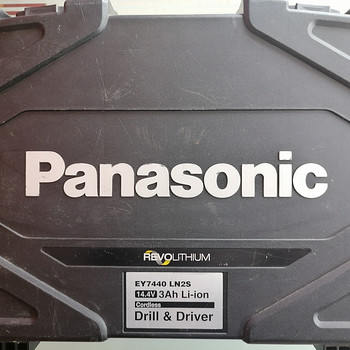 АККУМУЛЯТОРНАЯ ДРЕЛЬ PANASONIC EY7440 LN2S+2АККУМ.