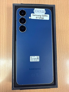 Smaung Galaxy S25 Fe 8/128Gb Blue uueväärne (1 foto / 1)